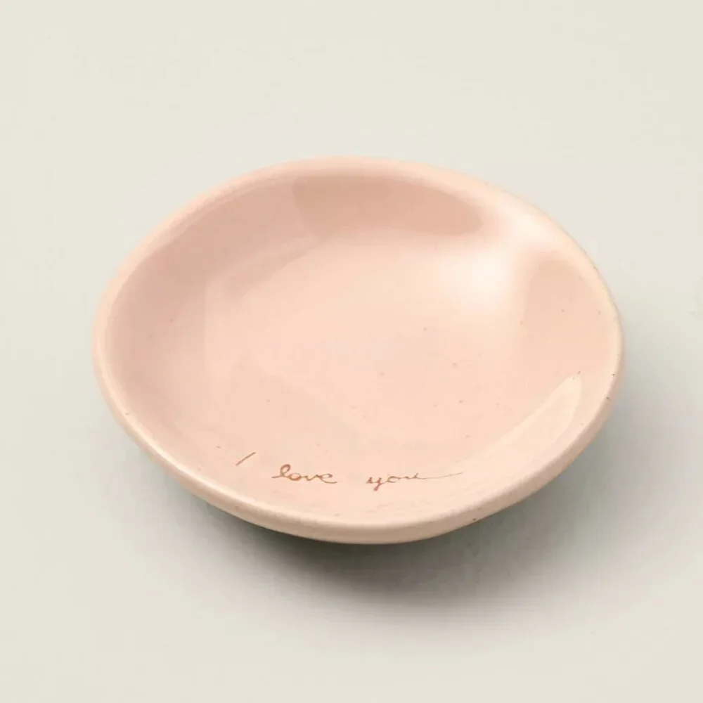 Hearth & Hand I Love You Stoneware Trinket Valentine's Day Dish NWT